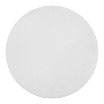 Brady 16.25" Minimalist Modern Drum Indoor/Outdoor Accent Table